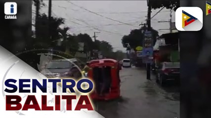 Ilang lugar sa Caraga Region, binaha dahil sa Bagyong #DantePH