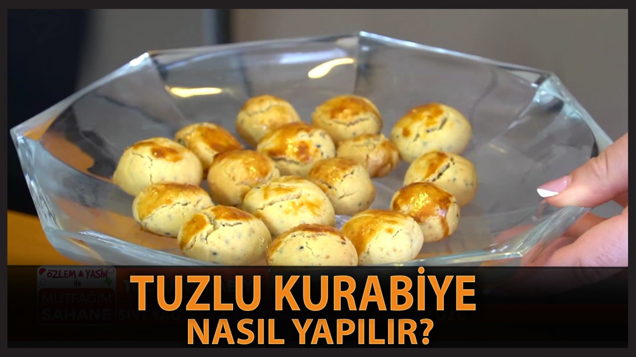 Ağızda Dağılan Nefis Tuzlu Kurabiye Tarifi