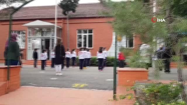 İlkokul öğrencileri yüz yüze eğitime başladı