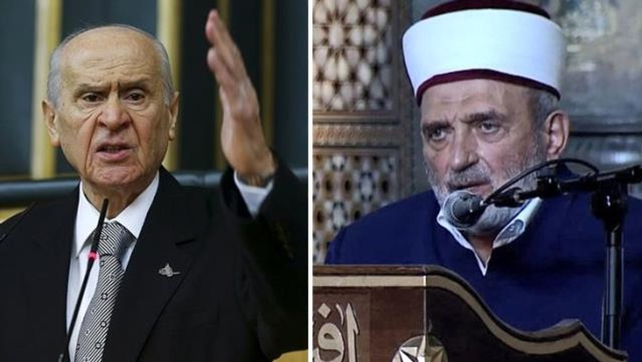 Son Dakika! Ayasofya Camii'nde Atatürk'e hakaret ettiği öne sürülen imama Bahçeli'den sert tepki: Provokasyondur, iyi araştırılmalı