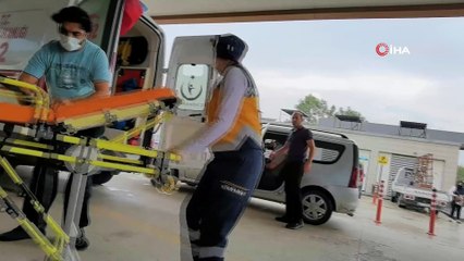 Fabrika işçisi ölümden döndü