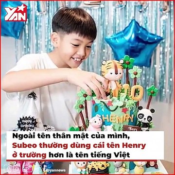 Phát cuồng với tên thật của các nhóc tỳ nhà sao Việt