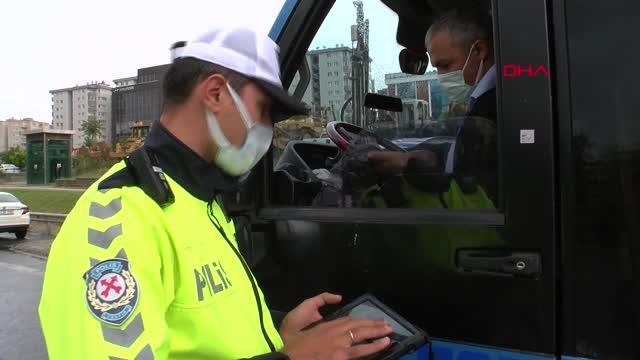 MİNİBÜSTE MASKE TAKMADIĞI İÇİN CEZA YEDİ; MAKBUZU YIRTTI