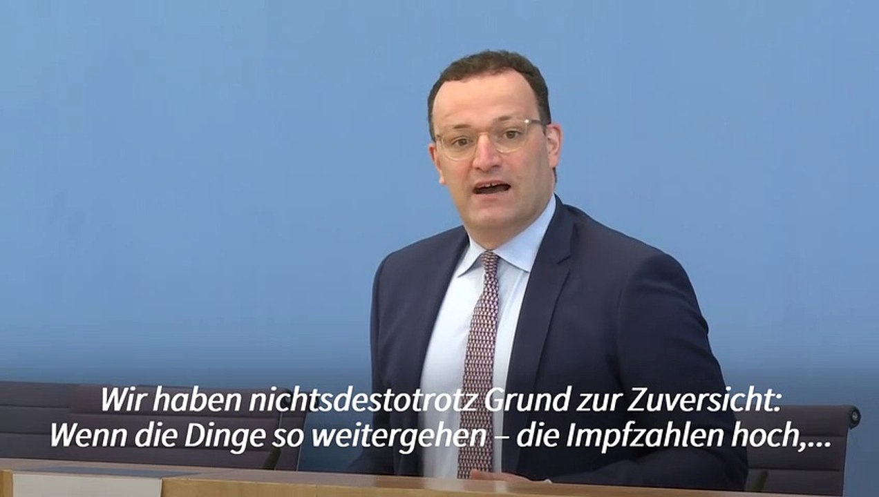 Spahn: 'Das kann ein richtig guter Sommer werden'