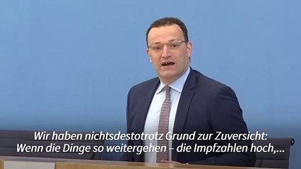 Spahn: "Das kann ein richtig guter Sommer werden"