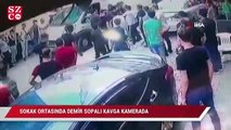 Esenyurt'ta sokak ortasında demir sopalı kavga kamerada