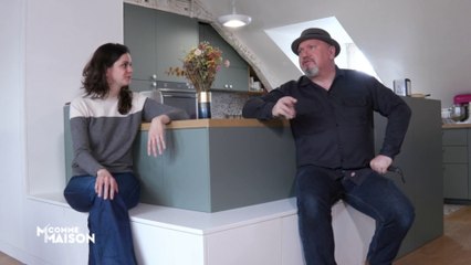 L'expert de MCM rénove la cuisine avec bar de Marie-Brigitte