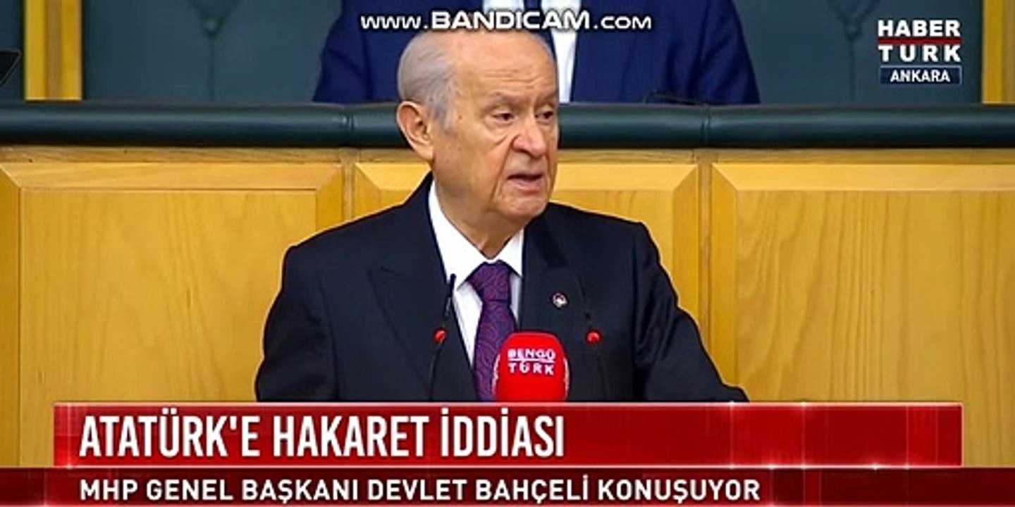 Bahçeli'den Atatürk'e lanet okuyan imama çok sert tepki