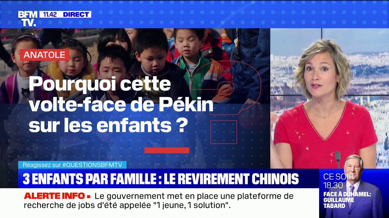 Pourquoi la Chine autorise désormais d'avoir trois enfants par famille ? BFMTV répond à vos questions