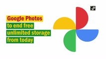 Google Photos to end free unlimited storage from today