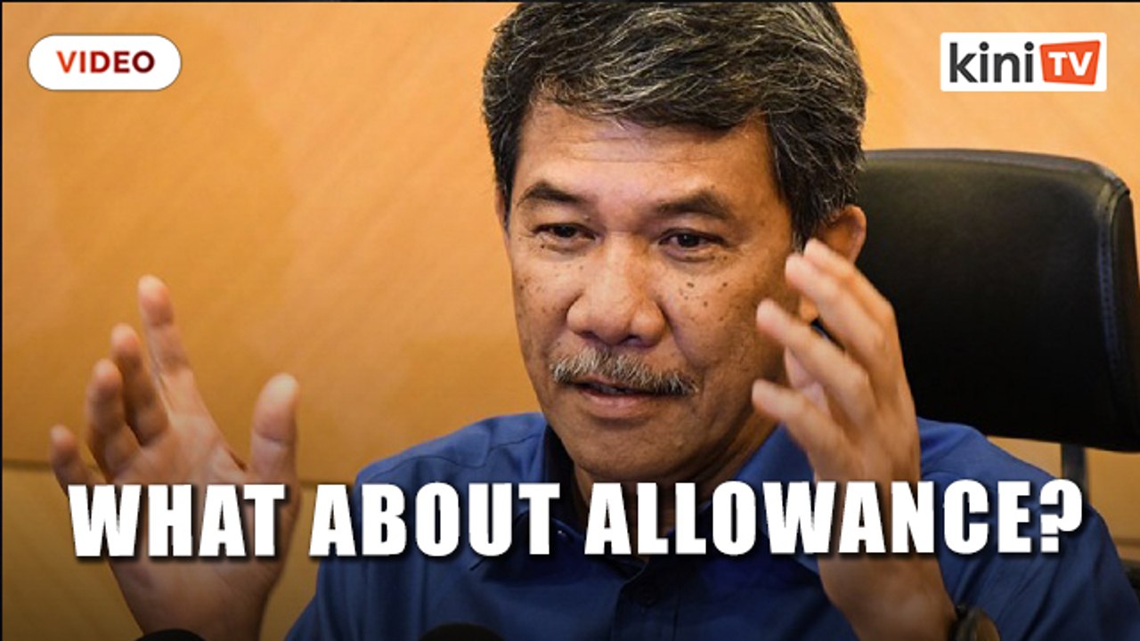 Giving up your allowance too? - Umno leader que...