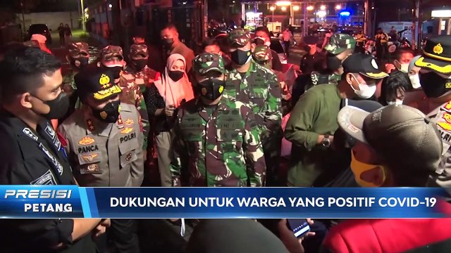 Kapolda Sumut Meninjau Warga yang Lakukan Isolasi Mandiri