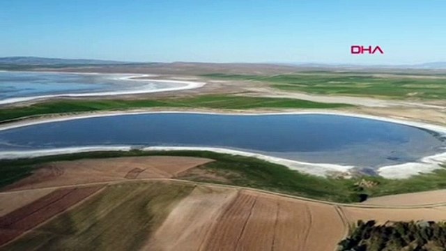 Flamingo cenneti Düden Gölü ile komşusu Küçük Göl kurudu