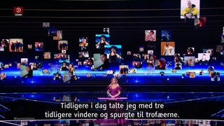 Jamala, Emmelie de Forest, Duncan Laurence viser deres vinder trofæ | Eurovision Song Contest 2021 | DRTV - Danmarks Radio