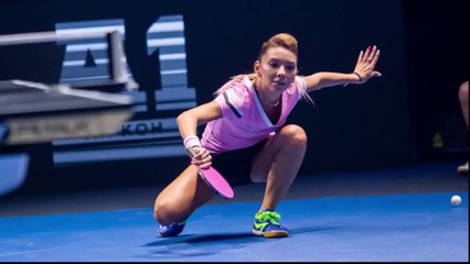 BERNADETTE SZÖCS - Highlights of table tennis big box office Romanian star