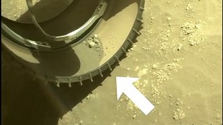 Perseverance Rover Get Stuck with Small Rocks and Sand on Red Planet Mars