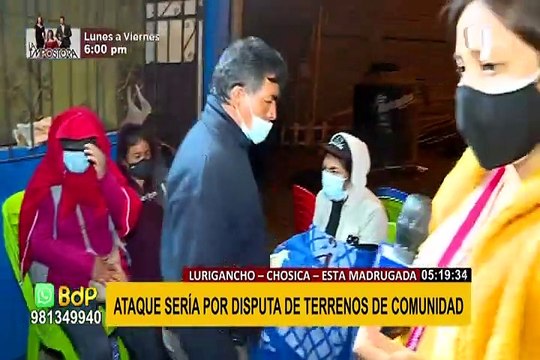Lurigancho-Chosica: sicarios atacan a balazos a ronderos y dejan seis heridos