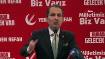 Yeniden Refah Partisi Genel Başkanı Erbakan: “Türkiye’nin en zinde teşkilatları olarak seçime girmeye hazırız”