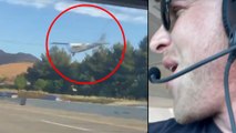 Etats-Unis : un pilote et son stagiaire atterrissent au milieu d’une autoroute après une panne moteur