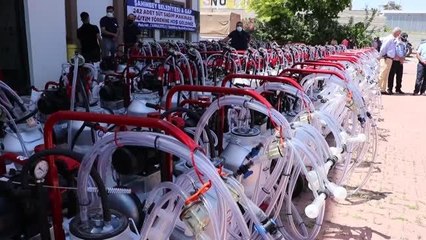 GAZİANTEP - 242 besiciye süt sağım makinesi dağıtıldı