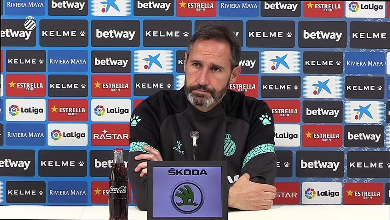 Rueda de prensa de Vicente Moreno previa al partido contra el Fuenlabrada (13/11/20)