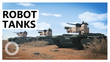 Robot Tanks Getting Bigger, With More Firepower