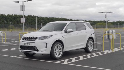 2020 Land Rover Discovery Sport charging process