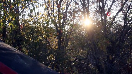 Hava sıcaklıkları düştü, arabaların camları buz tuttu