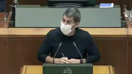 Arkaitz Rodríguez (Bildu): "Vamos a Madrid a tumbar el régimen"