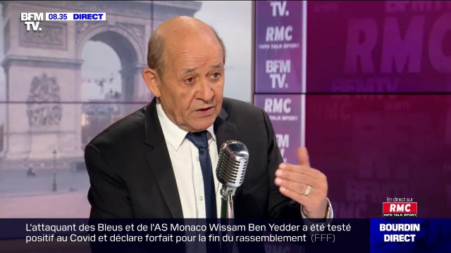 Jean-Yves Le Drian: Toutes les frontières en dehors de l'Europe sont fermées, on ne peut pas venir en France, sauf pour rentrer chez soi