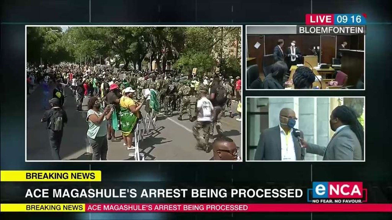 NPA says Magashule arrest has been processed