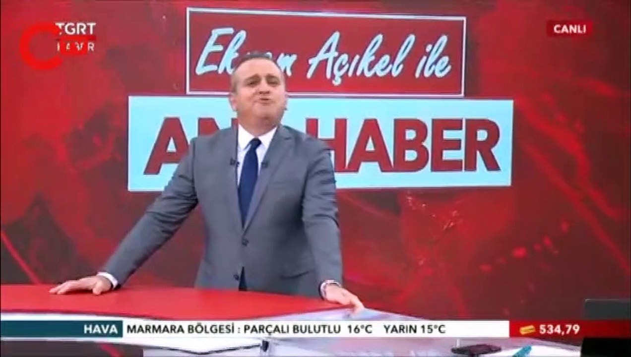 TGRT haber sunucusu canlı yayında isyan etti!