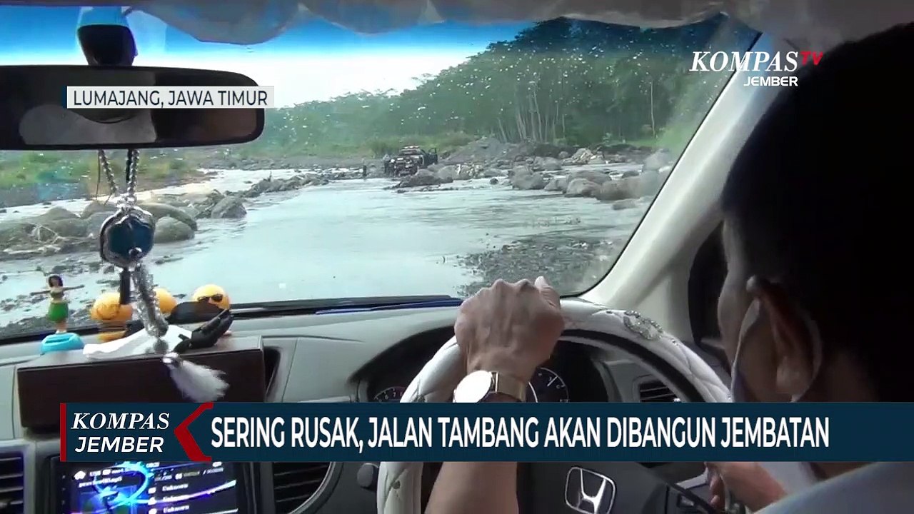 Sering Rusak Diterjang Lahar Hujan, Jalan Tamba...