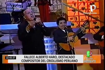 Fallece Alberto Haro compositor del vals “Hilda”