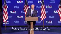 بايدن واثق في الفوز بالرئاسة