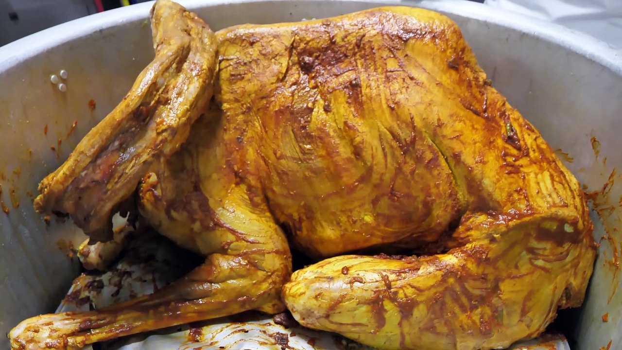 Dubai Food - RARE Camel Platter - WHOLE Camel w_ Rice + Eggs