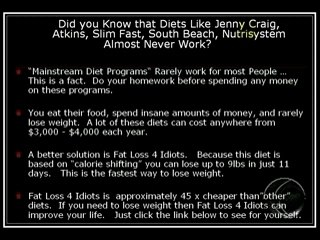 Fat Loss 4 Idiots A Scam ???