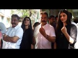 MNM President Kamal & Shruthi Haasan Cast their Votes | Election 2019