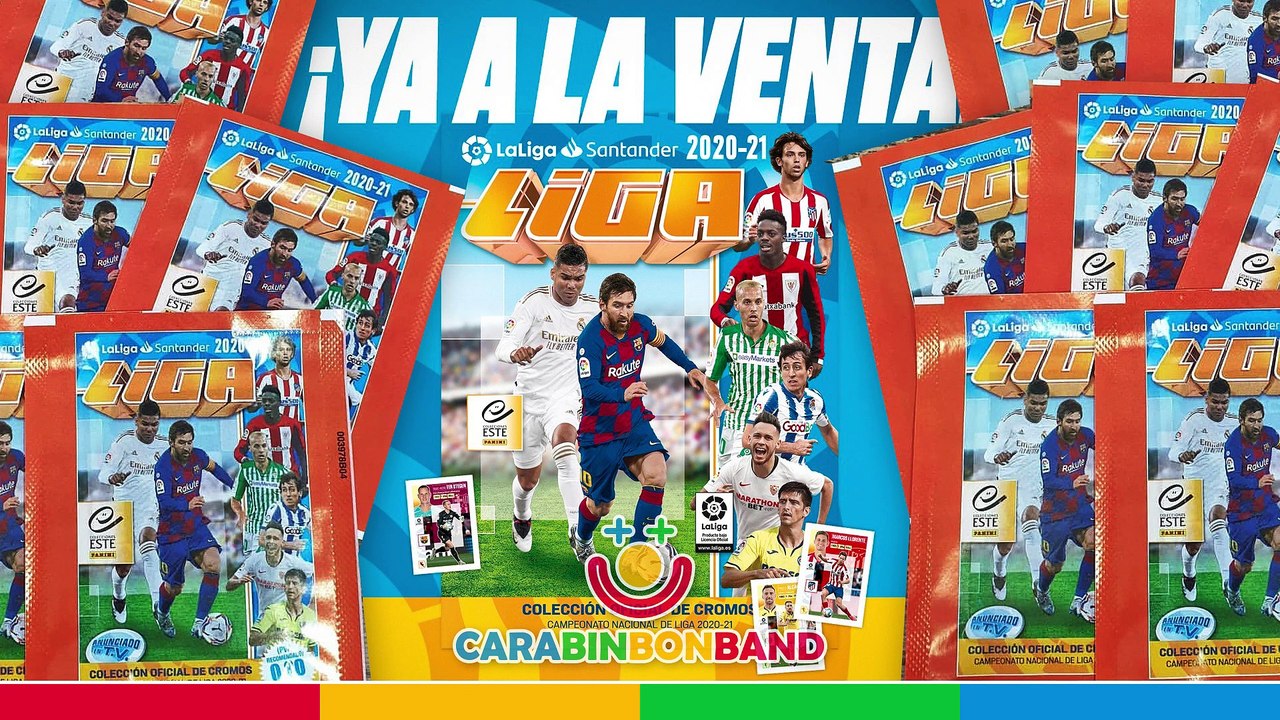 Así es el #ALBUM DE #CROMOS DE #FUTBOL LIGA ESTE 2020-21 de PANINI - by CARA BIN BON BAND