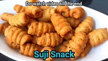 Suji snacks recipe in hindi | Diwali special recipe