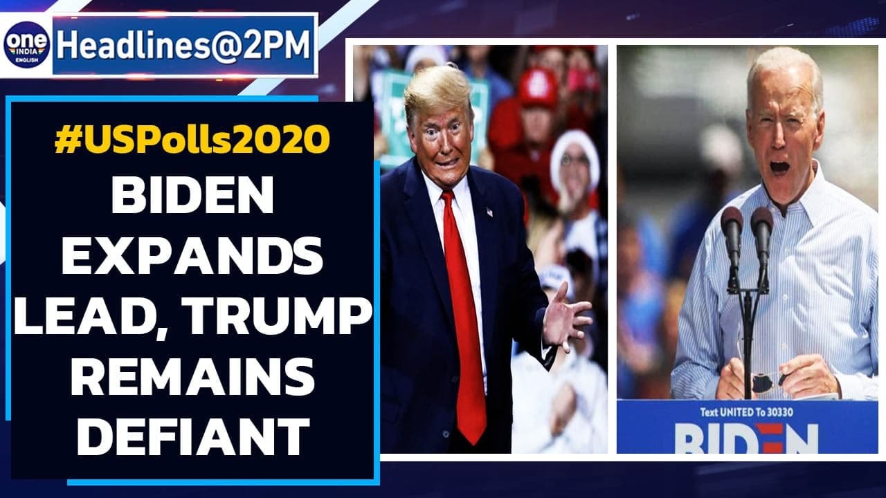 US Election Results 2020: Biden expands lead but Trump remains defiant|Oneindia News