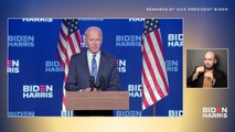 Biden pide calma y confianza, pero asegura que los números de su victoria son 