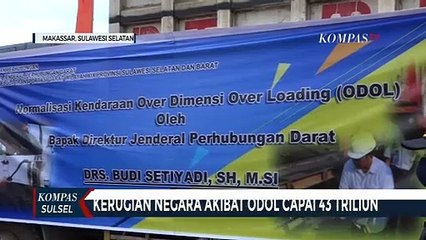 Kerugian Negara Akibat Odol Capai 43 Triliun