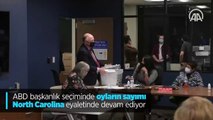 ABD başkanlık seçiminde oyların sayımı North Carolina eyaletinde devam ediyor