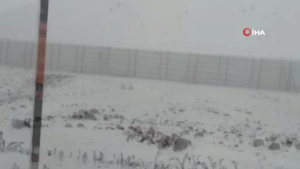 Ardahan'da ulaşıma kar, buz ve sis engeli