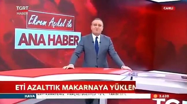 Yandaş kanalda ekonomi eleştirisi: Haber sunucusu fiyat pahalılığına isyan etti