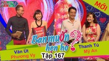 BẠN MUỐN HẸN HÒ #167 | Cát Tường nóng mặt vì bị chàng MC đào hoa chê THUA KÉM bạn gái xinh đẹp