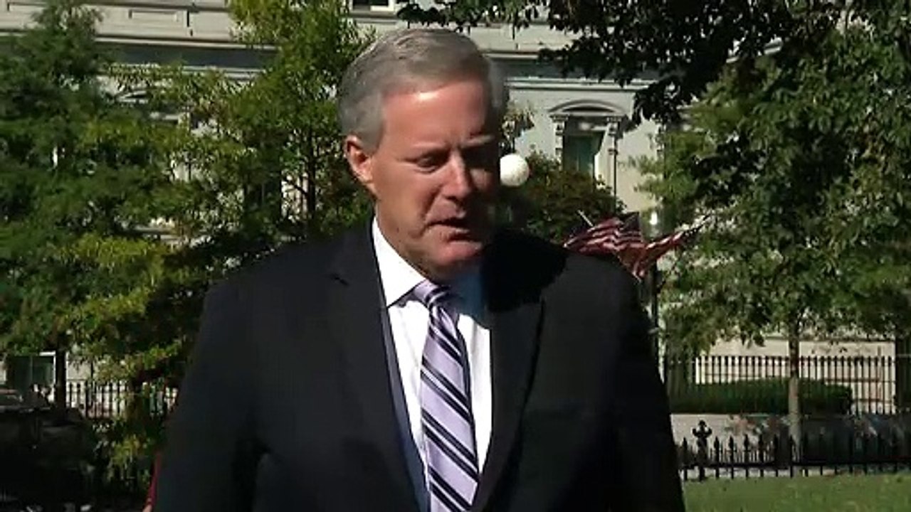 Trumps Stabschef offenbar positiv auf Coronavirus getestet