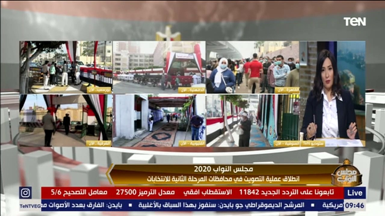 مراسل  TEN |  بشمال سيناء عمليات تفتيش بمحيط  اللجان الانتخابية لحماية الناخبين