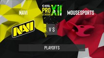 CSGO - Natus Vincere vs. mousesports [Nuke] Map 1 - ESL Pro League Season 12 - Playoffs - EU